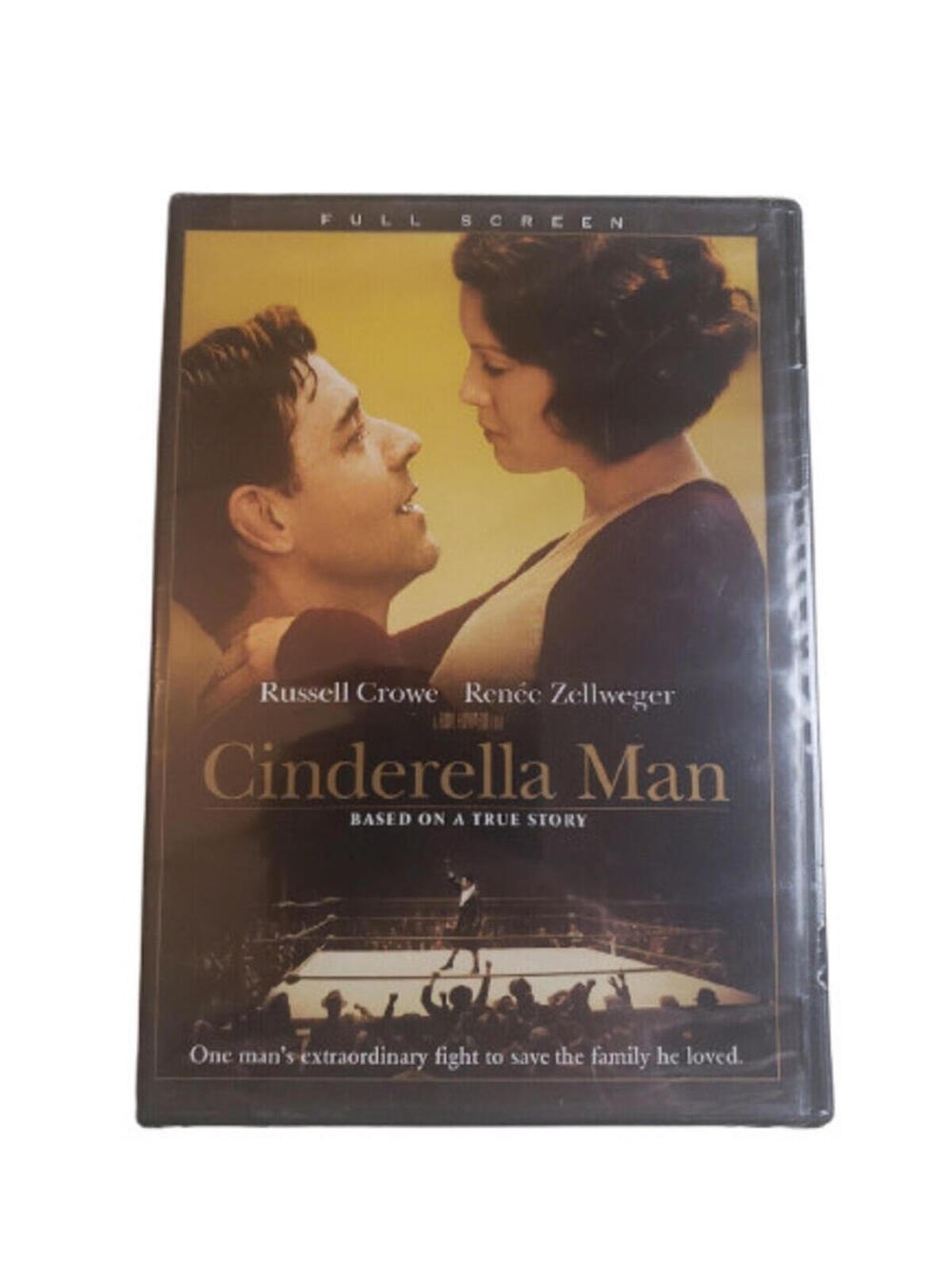 Cinderella Man (DVD, 2005, Full Frame) New Russel Crowe Renee Zellweger